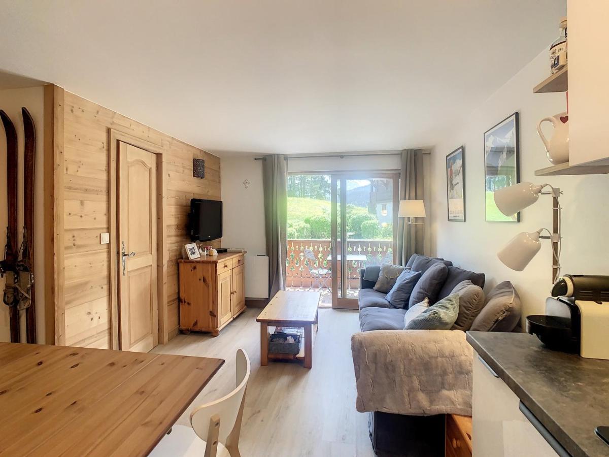 Appartement 2 Pieces + Cabine A Proximite Du Village Et Teleski, Cuisine Equipee - Fr-1-560-89 Combloux Εξωτερικό φωτογραφία