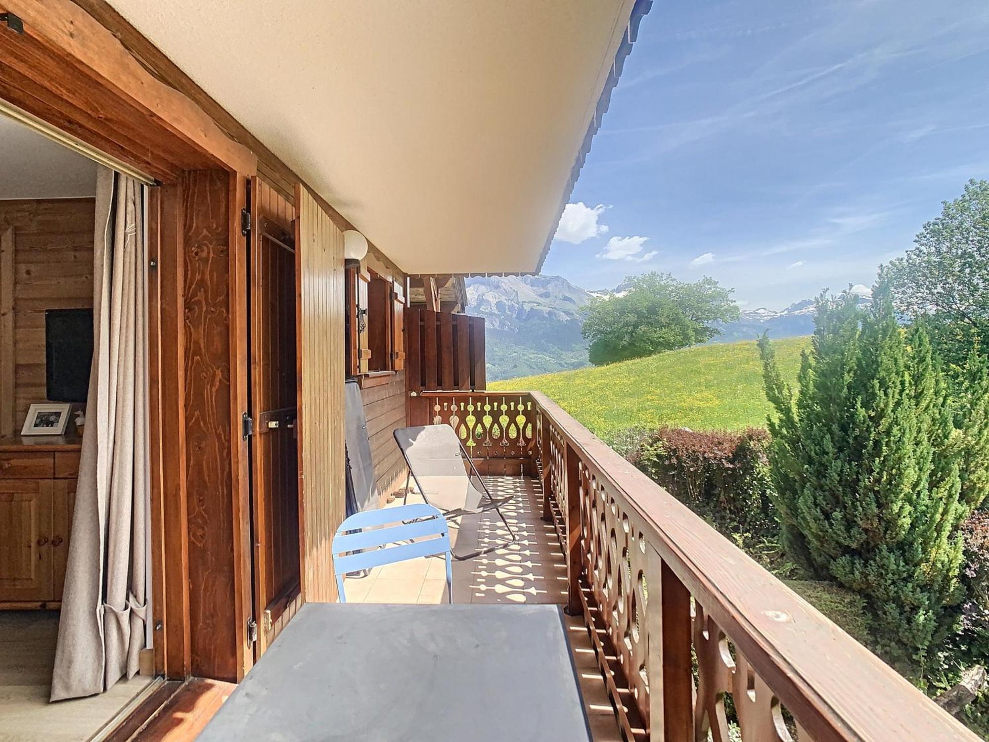 Appartement 2 Pieces + Cabine A Proximite Du Village Et Teleski, Cuisine Equipee - Fr-1-560-89 Combloux Εξωτερικό φωτογραφία